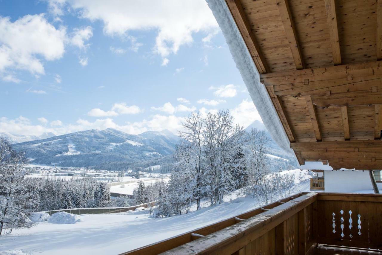 Oberschartlhof Apartment Flachau Bagian luar foto